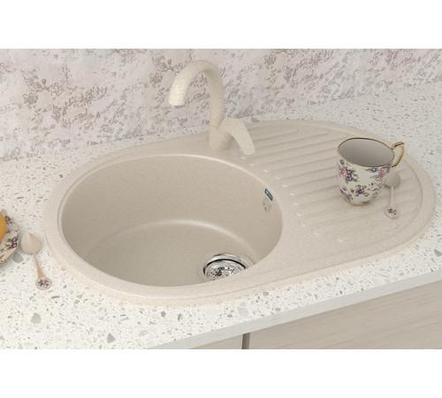 Кухонная мойка Ulgran U-107 песочный