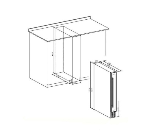 Винный шкаф MAUNFELD MBWC-20S7