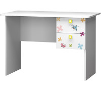 Стол Премиум Смарти 110x60x75 см белый/совята