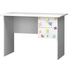 Стол Премиум Смарти 110x60x75 см белый/совята