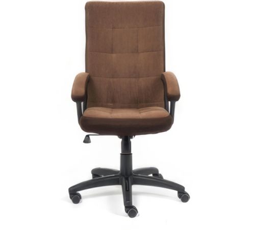 Кресло TetChair Trendy флок/ткань, коричневый