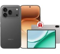Телефон HONOR 600 Pro Dual SIM 12GB/256GB международная версия черный + планшет HONOR Pad X8b Wi-Fi 4GB/128GB серый по акции