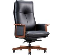 Офисное кресло Norden Vivaldi Black A 2262 black кожа/черный