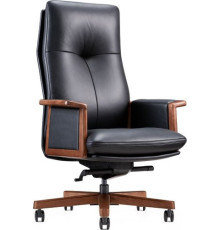 Офисное кресло Norden Vivaldi Black A 2262 black кожа/черный