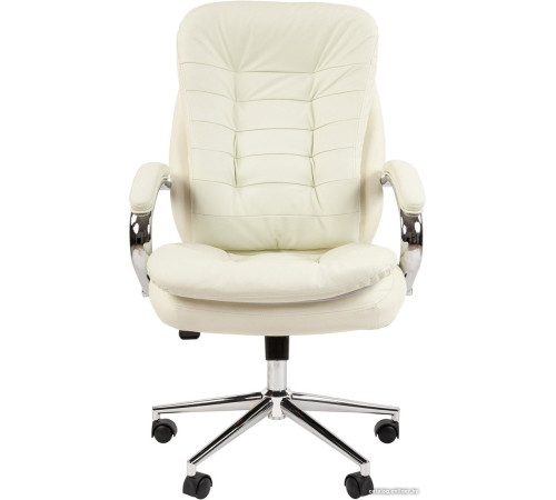 Офисное кресло CHAIRMAN 795 N кожа, белый