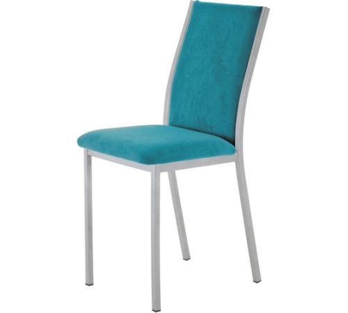 Стул AMC Comfort 2 Г Т5.13 ткань бирюзовый/серебристый
