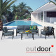 Набор садовой мебели Outdoor Торонто OUT-0027 графит