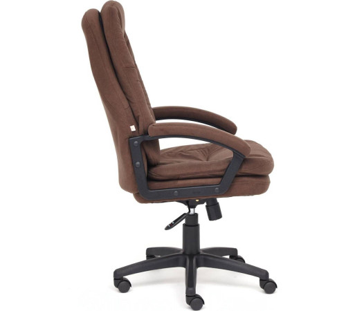 Кресло TetChair Comfort LT флок коричневый