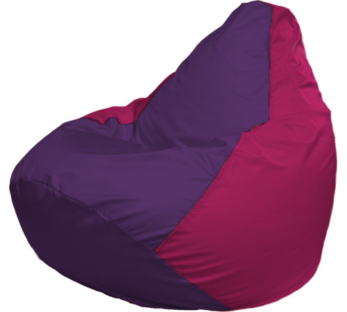 Кресло-мешок Flagman Груша Г2.1-68 фиолет/фуксия