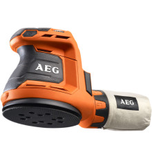 Эксцентриковая шлифмашина AEG Powertools BEX18-125-0 4935451086 без АКБ