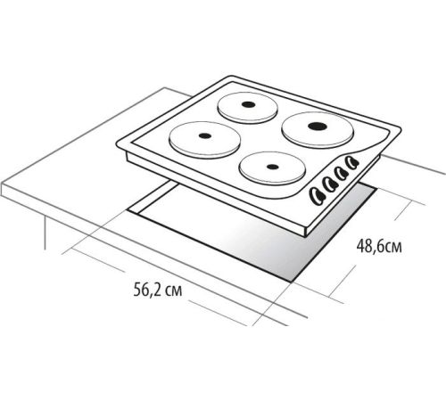 Варочная панель GEFEST 3210 К55