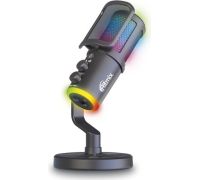 Проводной микрофон Ritmix RDM-178 USB Gaming черный
