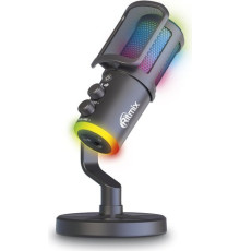 Проводной микрофон Ritmix RDM-178 USB Gaming черный