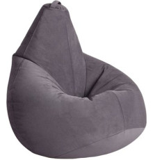 Кресло-мешок Kreslomeshki Груша L GV-110x80-A антрацит