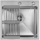Кухонная мойка Diamond 500*500, коландер, дозатор SATIN DECOR