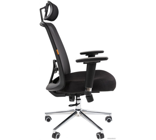 Офисное кресло CHAIRMAN 535 Lux черный/черный