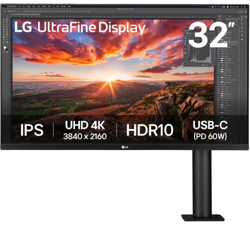 Монитор LG UltraFine 32UN880K-B