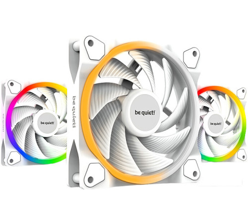 Комплект вентиляторов для корпуса с контроллером be quiet! Light Wings White 120mm PWM High-Speed Triple-Pack BL101