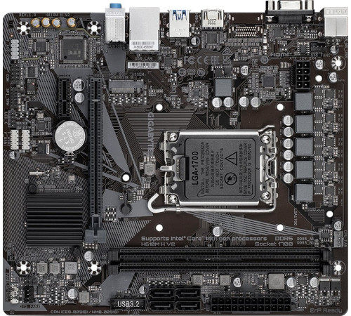Материнская плата Gigabyte H610M H V2 rev. 1.0