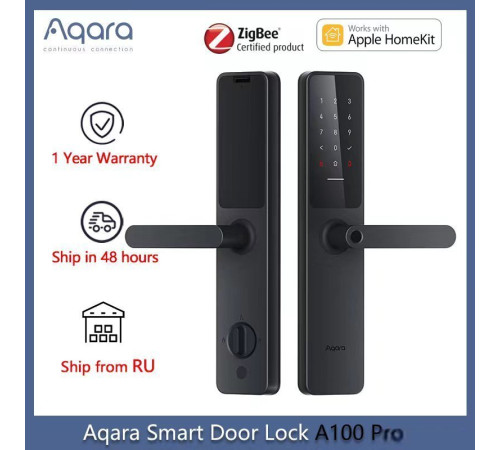 Дверной замок Aqara Door Lock A100 Zigbee ZNMS02ES
