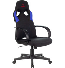 Кресло Zombie RUNNER черный/синий