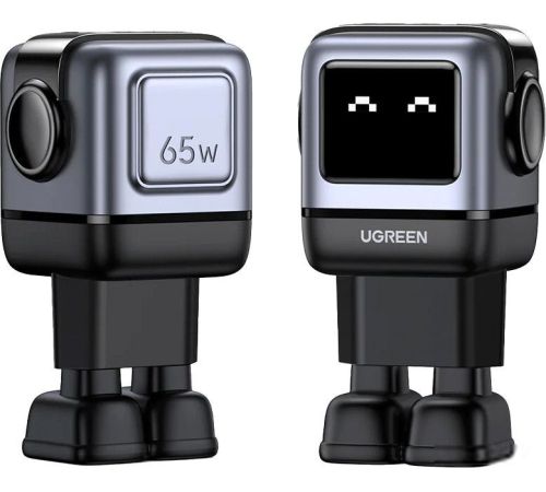 Сетевое зарядное Ugreen Nexode RG 65W CD361 черный/серый