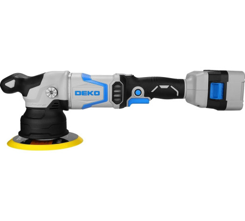 Полировальная машина Deko DKCP20DA Pro 085-1066 с 1-им АКБ, кейс