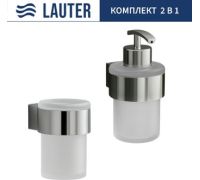 Набор аксессуаров для ванной Lauter 21TS3018 + 21TS3020 Chrome, 2 предмета