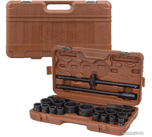 Набор трещотка с головками Forstime FT-68262-5MPB 26 предметов