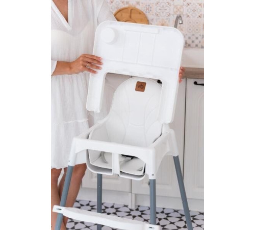 Высокий стульчик VipBaby Loft Lux white