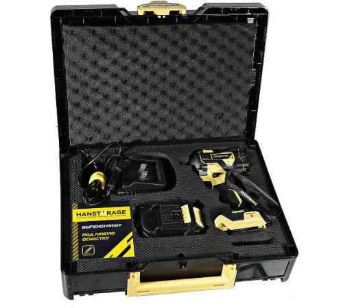 Гайковерт Hanskonner HCD20420BLC с 1-им АКБ, кейс