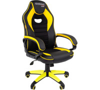 Кресло CHAIRMAN Game 16 черный/желтый