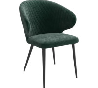 Стул с подлокотниками Мамадома Rob b10 Green Lux\черный