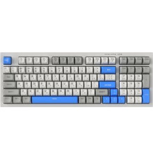 Клавиатура Ritmix RKB-598BL серый/белый