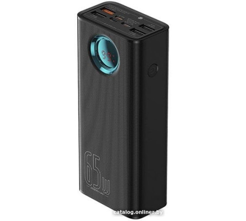 Внешний аккумулятор Baseus Amblight Digital Display Fast Charge Power Bank 65W 26800mAh черный