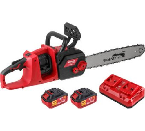 Аккумуляторная пила Wortex CEC 3536-2 ALL1 XLT Set 2333076 с 2-мя АКБ