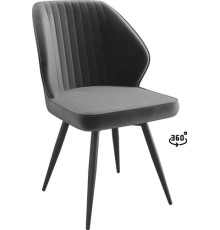 Стул Мамадома Michael-R1 360 d10 Hematite Lux/черный