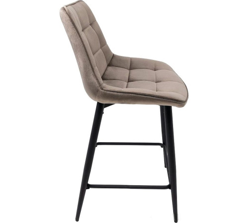 Стул AksHome Linx 86207 бежевый велюр G062-13/черный