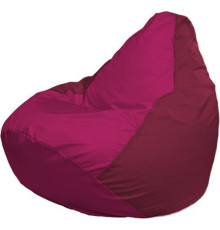 Кресло-мешок Flagman Груша Макси Г2.1-384 бордовый/фуксия