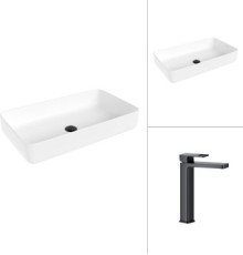 Умывальник Lauter 21487-60 + Cascade 21СК0655BS