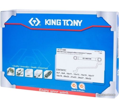 Набор ключей King Tony 9-1711MR 11 предметов