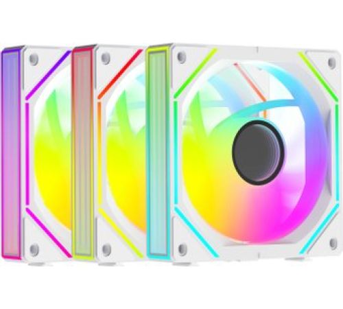 Комплект вентиляторов для корпуса Ocypus Gamma F12 Uni WH ARGB Reverse Blade 3IN1