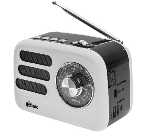 Радиоприемник Ritmix RPR-033 белый