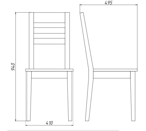 Стул Белдревизделие Фернан ДМ-2 Е 50