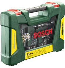 Универсальный набор инструментов  Bosch V-Line Titanium 2607017195 91 предмет