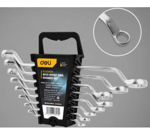 Набор ключей Deli DL150008A 8 предметов