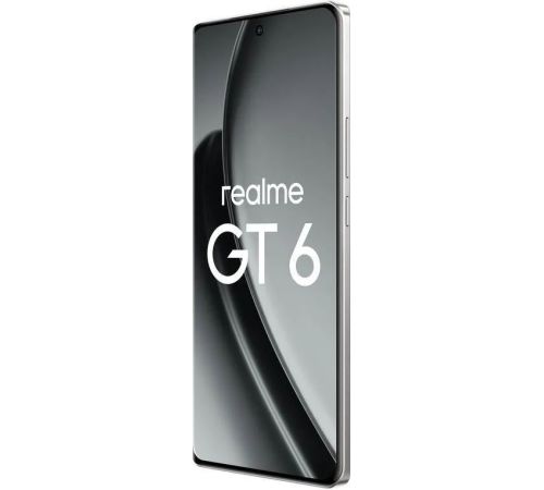 Телефон Realme GT 6 12GB/256GB международная версия зеркальный серебряный
