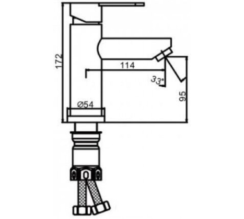 Смеситель FRAP F10801