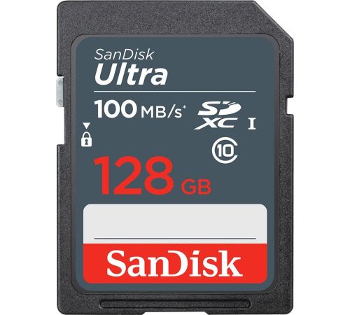 Карта памяти SanDisk Ultra SDXC SDSDUNR-128G-GN3IN 128GB