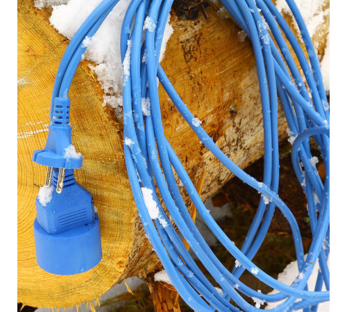 Сетевой фильтр Power Cube 20 м синий/черный [PC-L1-F-20-R]